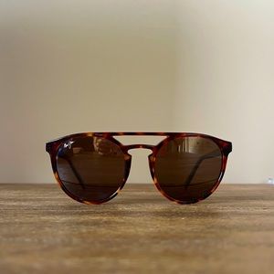 Maui Jim Ah Dang! Tortoise Sunglasses